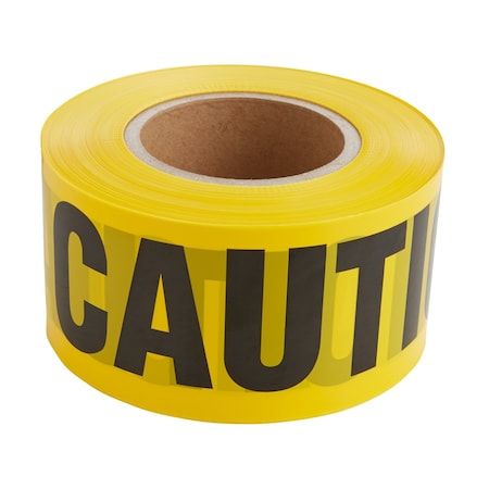 Irwin Irwin Strait-Line 1000 ft. L X 3 in. W PVC Caution Barricade Tape Yellow 66231